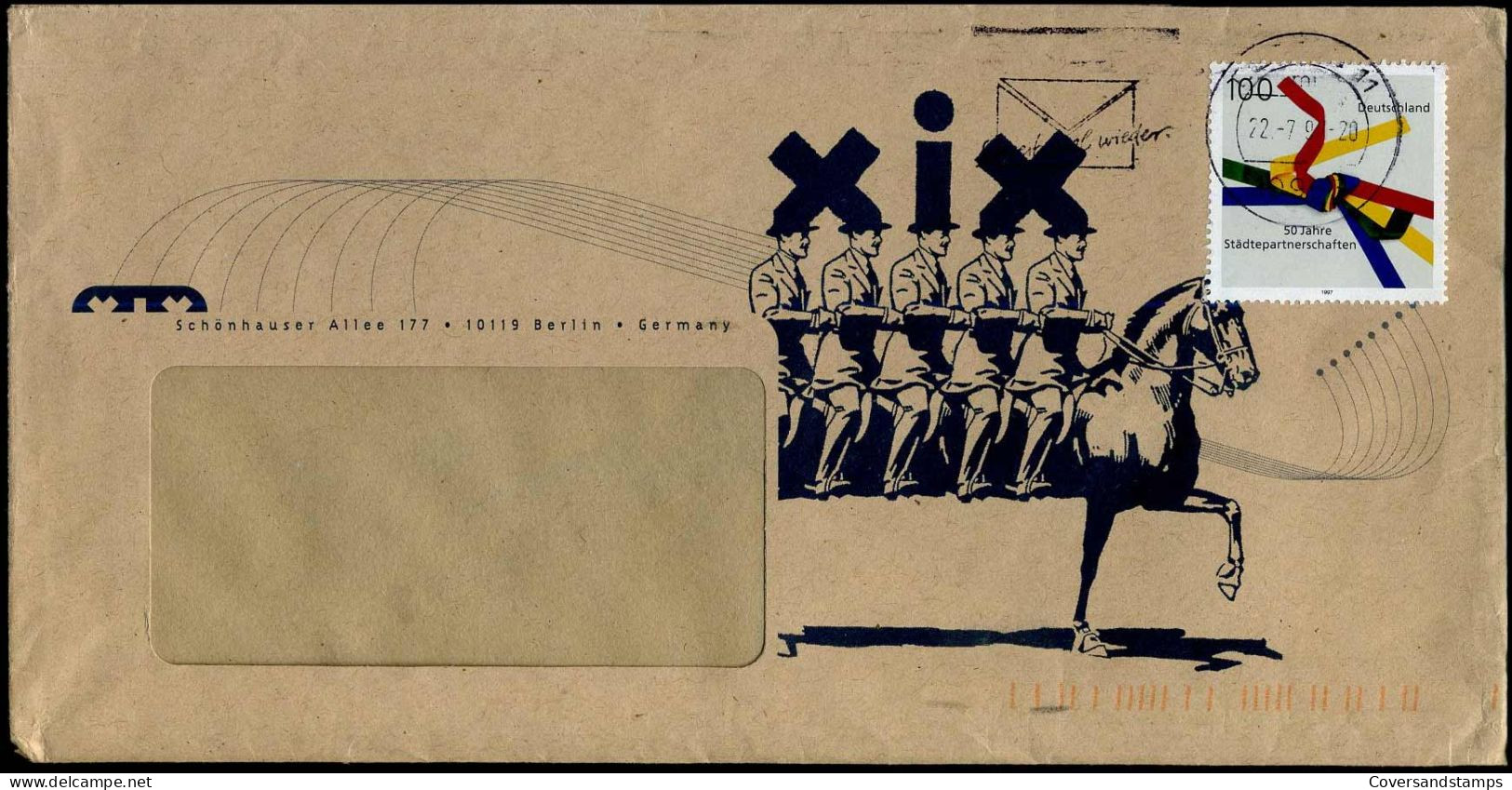 Cover - 'XIX, Berlin' - Lettres & Documents