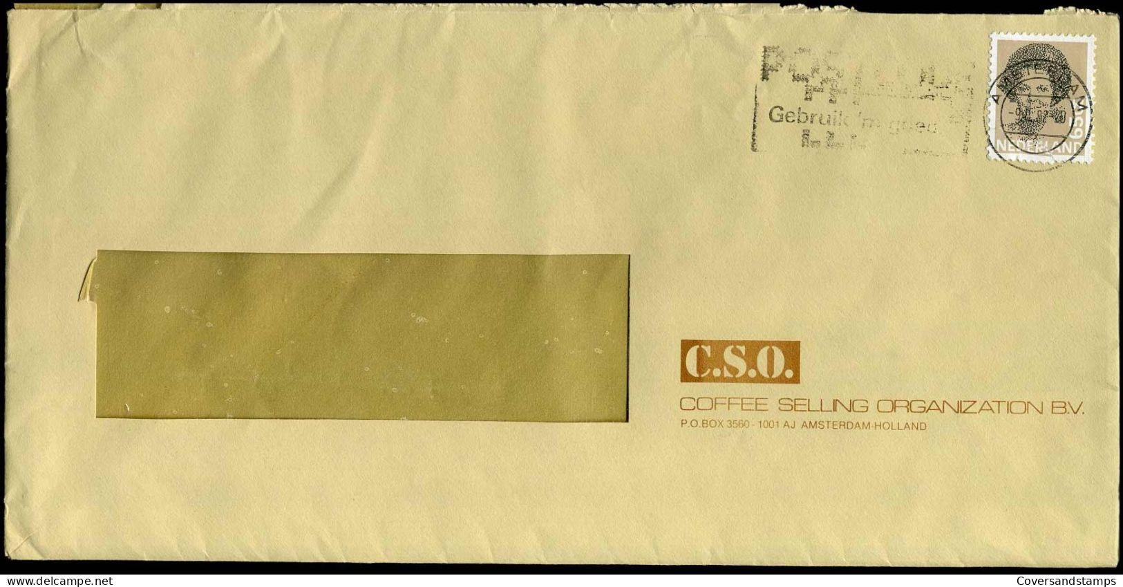 Cover- ' C.S.O. Coffee Selling Organization BV' - Covers & Documents