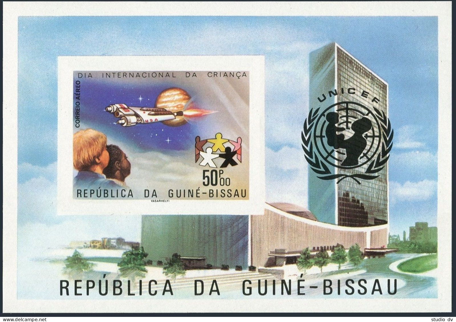 Guinea Bissau 396-396E,deluxe,396F Imperf,MNH. UNICEF-ICY-1979.Health Examining, - Guinée-Bissau