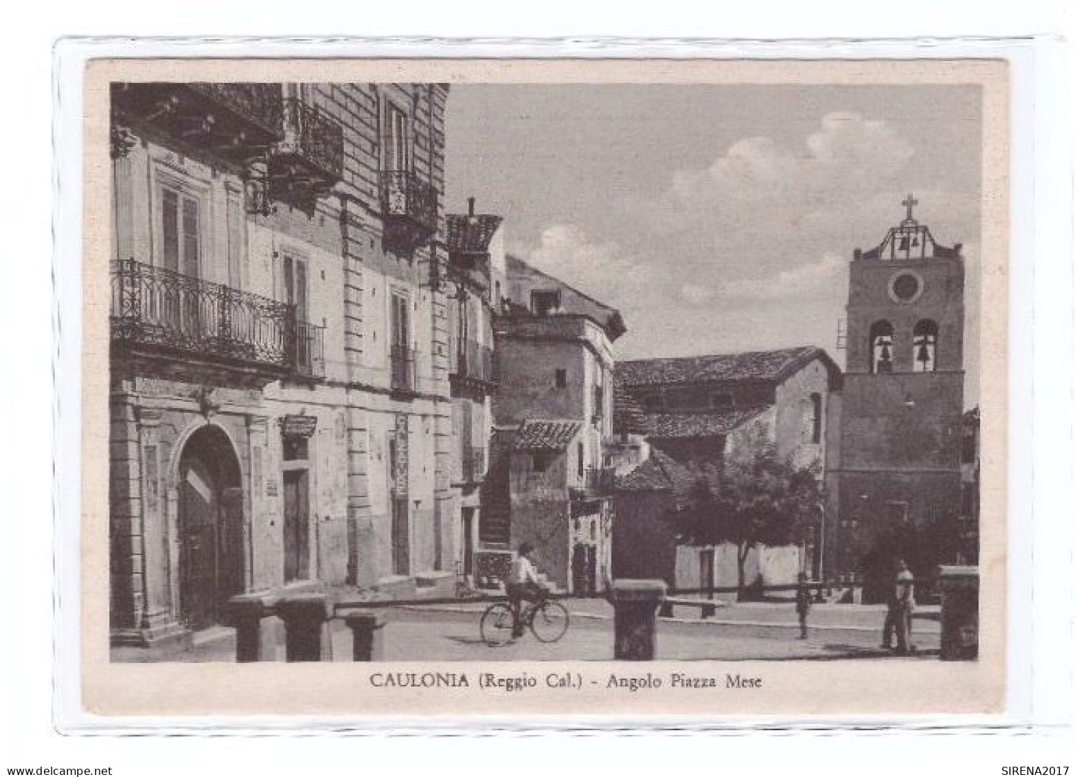 CAULONIA - ANGOLO PIAZZA MESE - REGGIO CALABRIA - VIAGGIATA - Reggio Calabria