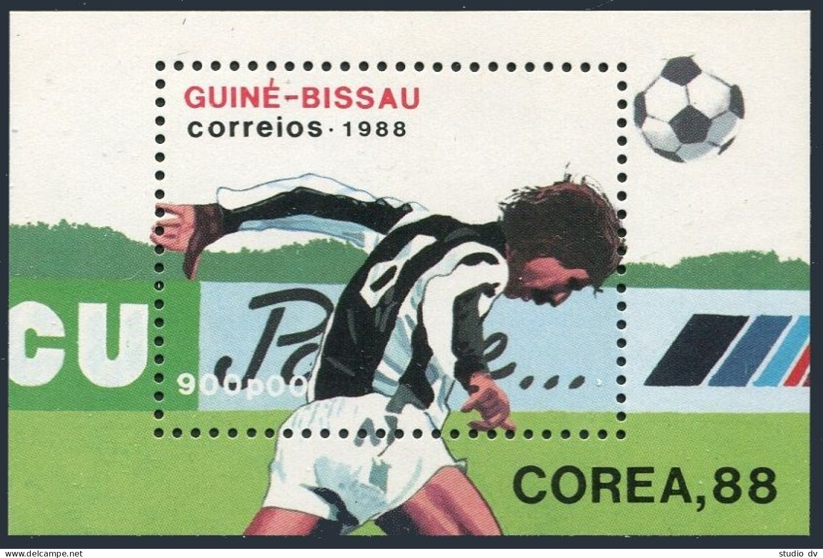 Guinea Bissau 719-726,MNH. Olympics,Seoul-1988.Soccer,Tennis,Yachting,Equestrian - Guinea-Bissau