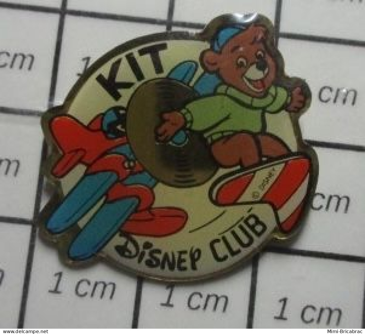 SP07 Pin's Pins / Beau Et Rare / THEME : DISNEY / AVION HYDRAVION KIT DISNEY CLUB - Disney