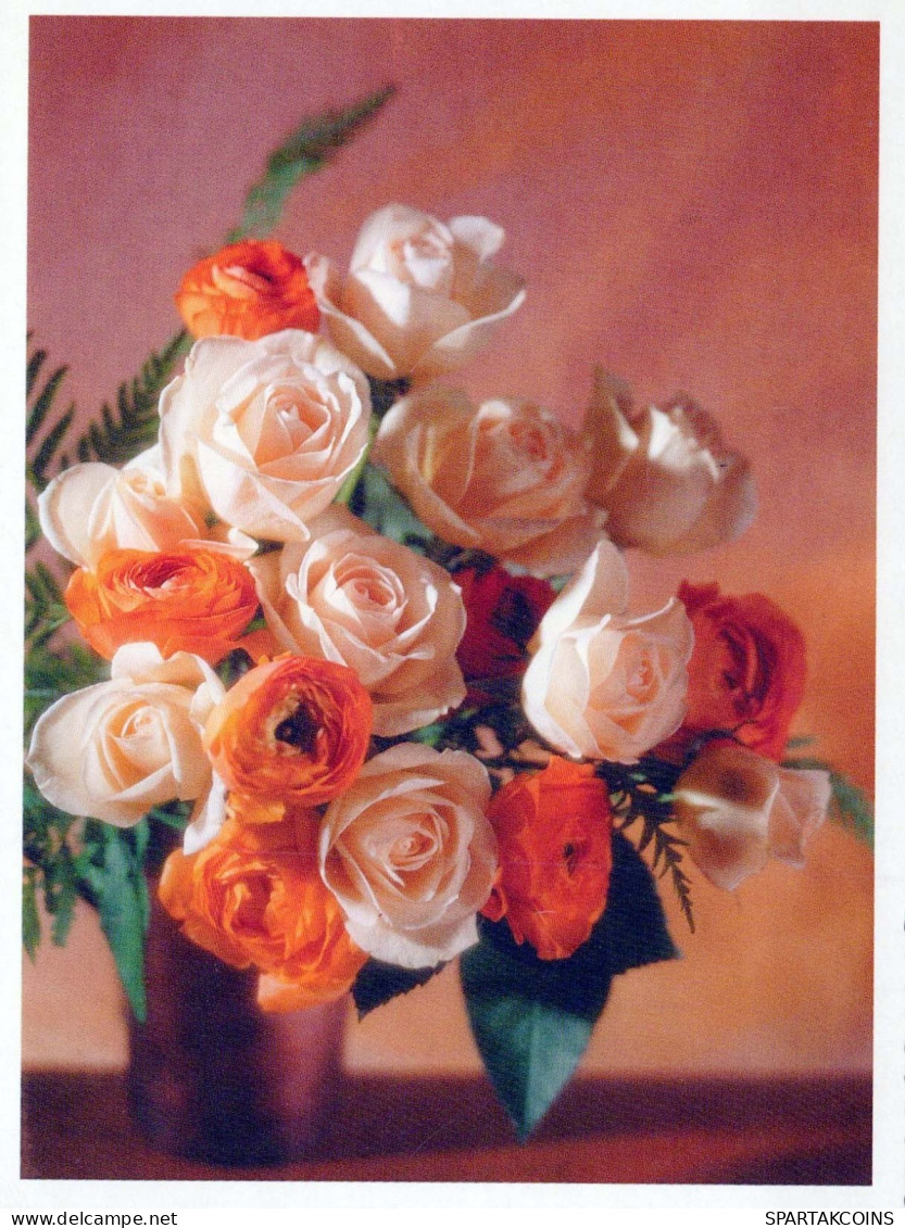 FLOWERS Vintage Postcard CPSM #PAR758.GB - Flowers
