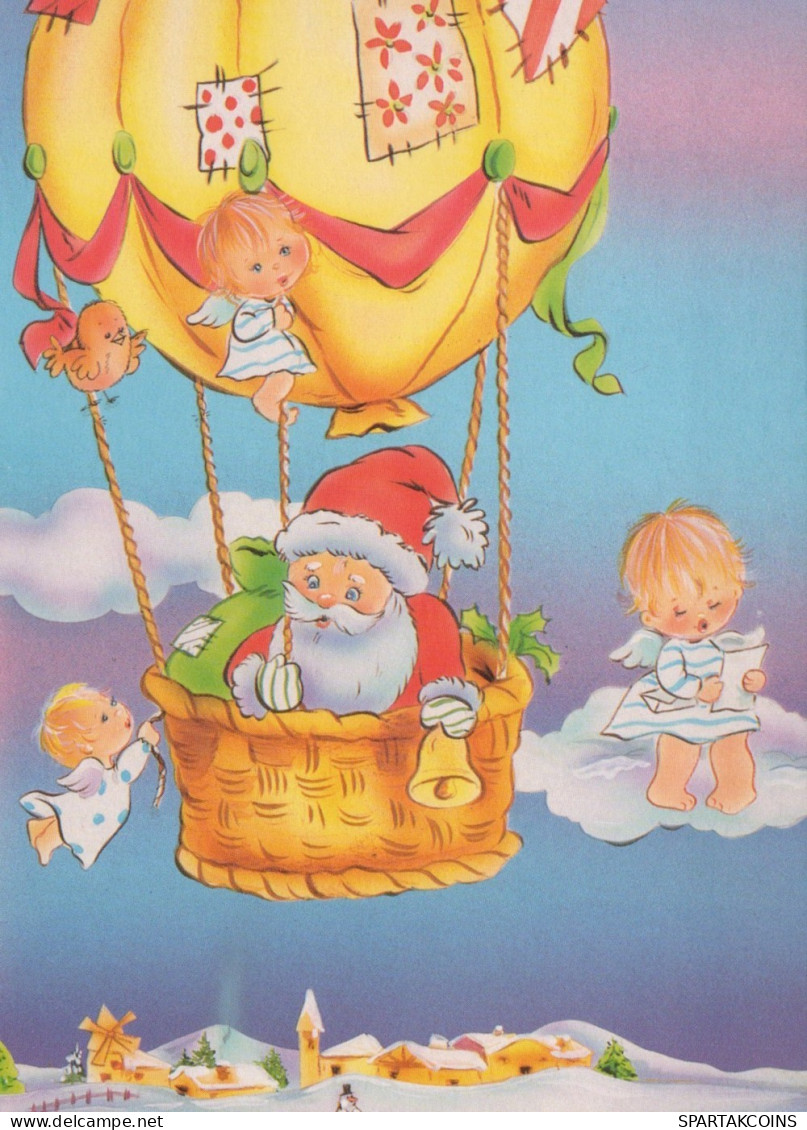 SANTA CLAUS CHRISTMAS Holidays Vintage Postcard CPSM #PAJ970.GB - Kerstman