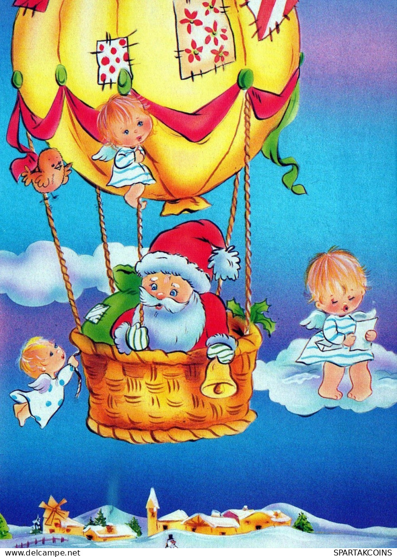 SANTA CLAUS CHRISTMAS Holidays Vintage Postcard CPSM #PAJ970.GB - Santa Claus