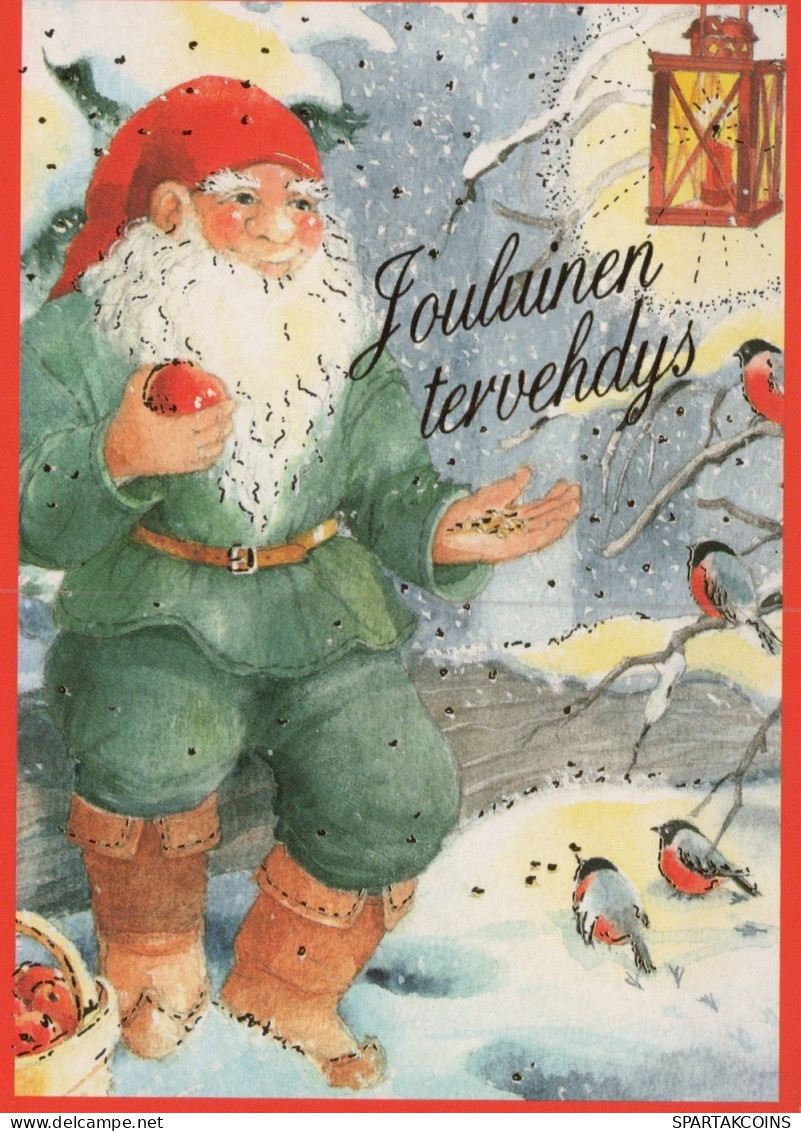 SANTA CLAUS CHRISTMAS Holidays Vintage Postcard CPSM #PAK599.GB - Santa Claus