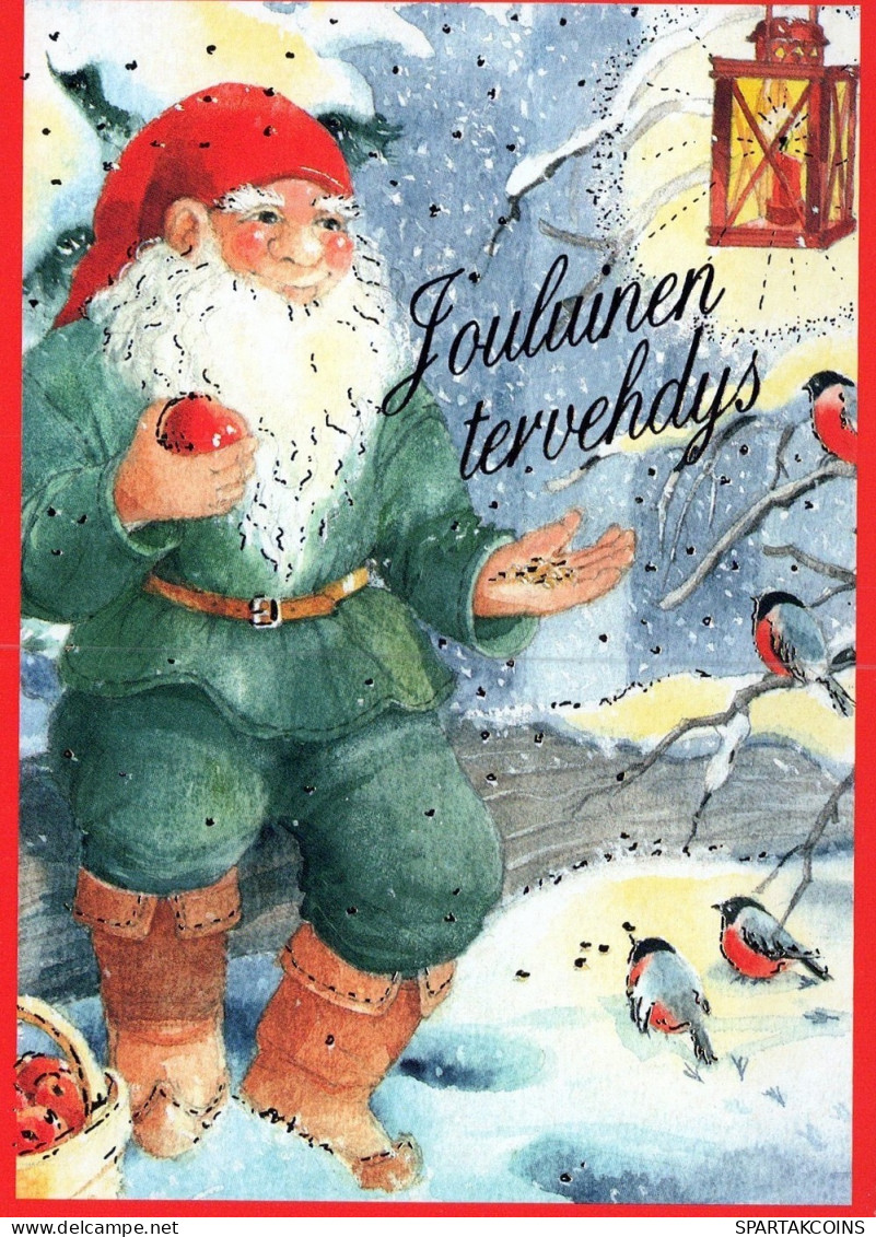SANTA CLAUS CHRISTMAS Holidays Vintage Postcard CPSM #PAK599.GB - Santa Claus