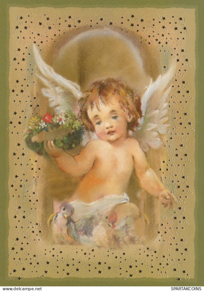 ANGEL CHRISTMAS Holidays Vintage Postcard CPSM #PAJ165.GB - Anges