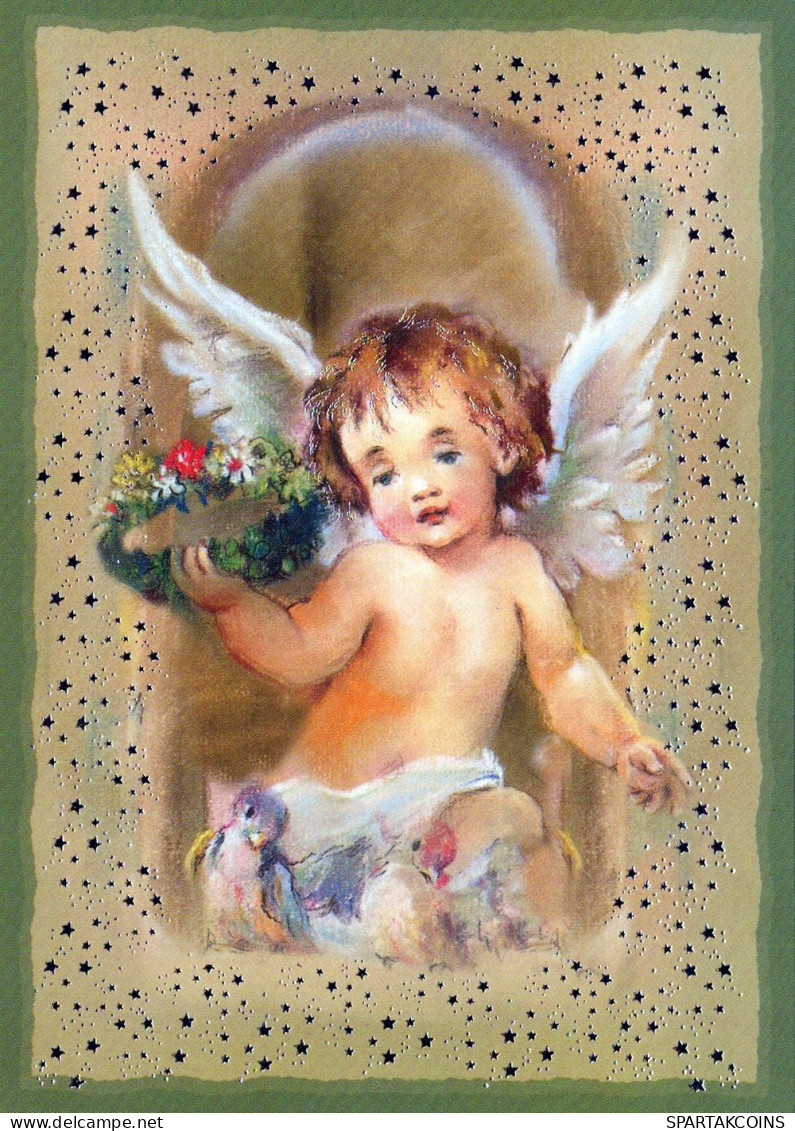 ANGEL CHRISTMAS Holidays Vintage Postcard CPSM #PAJ165.GB - Anges