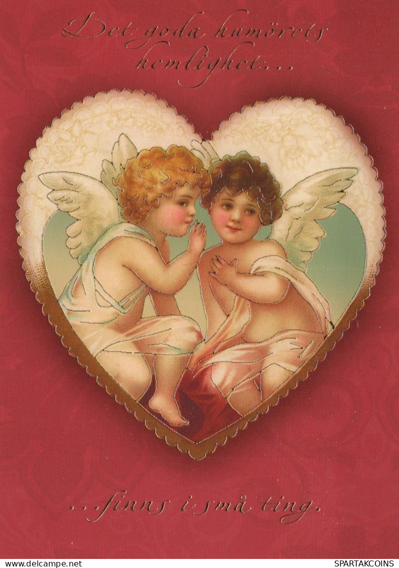 ANGEL CHRISTMAS Holidays Vintage Postcard CPSM #PAJ099.GB - Angels