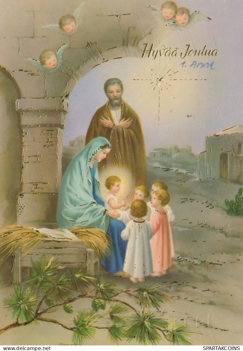ANGEL CHRISTMAS Holidays Vintage Postcard CPSM #PAH599.GB - Anges