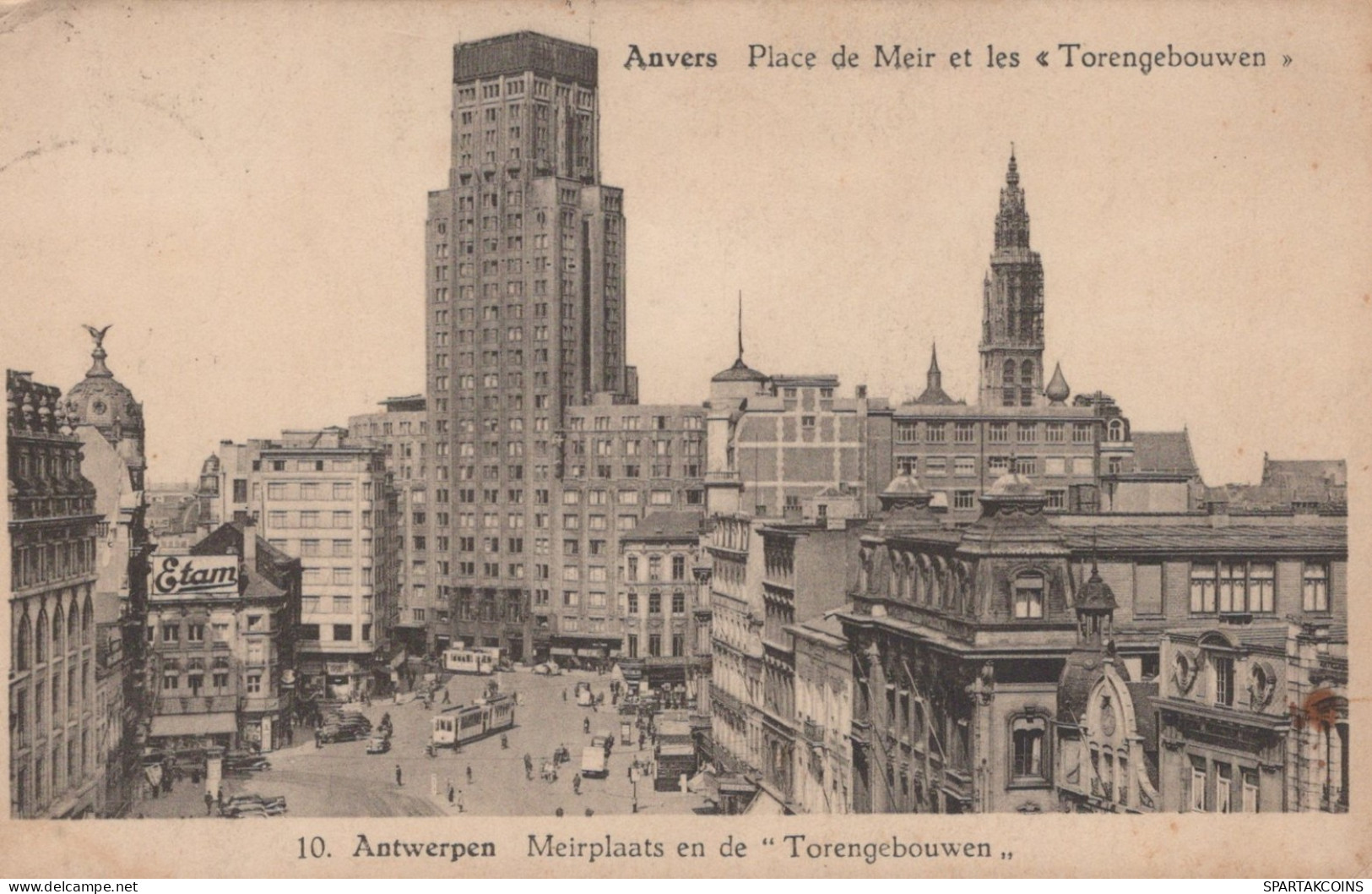 BELGIQUE ANVERS Carte Postale CPA #PAD370.FR - Antwerpen