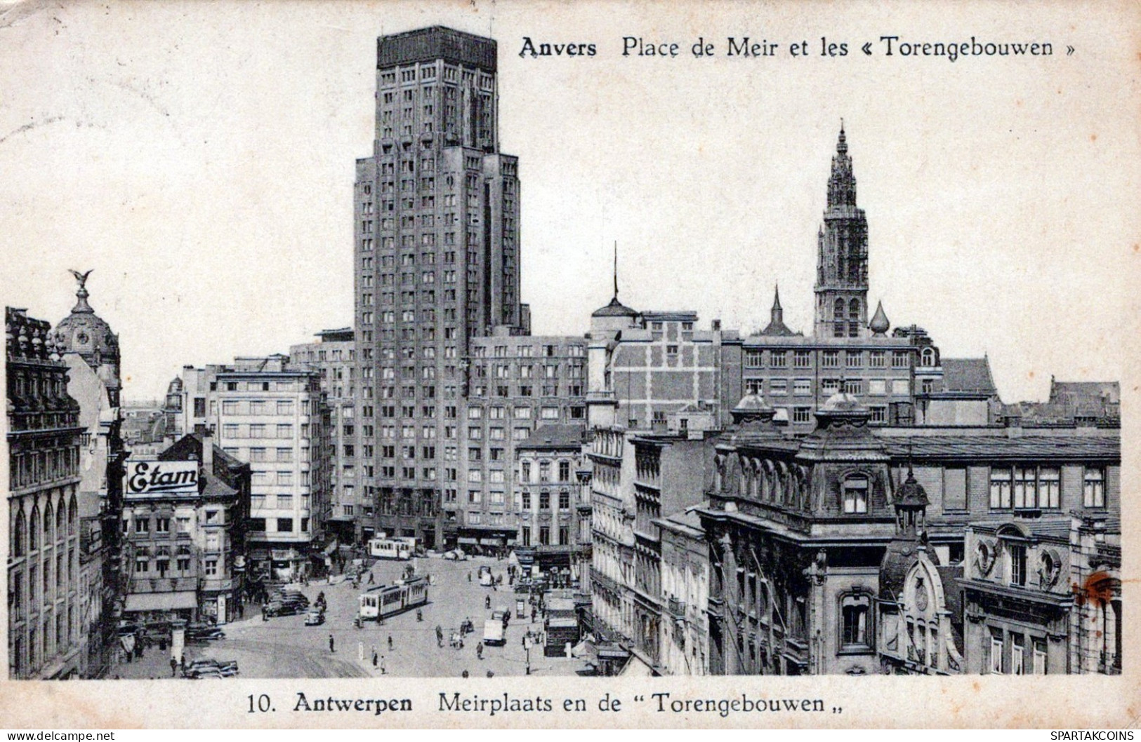 BELGIQUE ANVERS Carte Postale CPA #PAD370.FR - Antwerpen