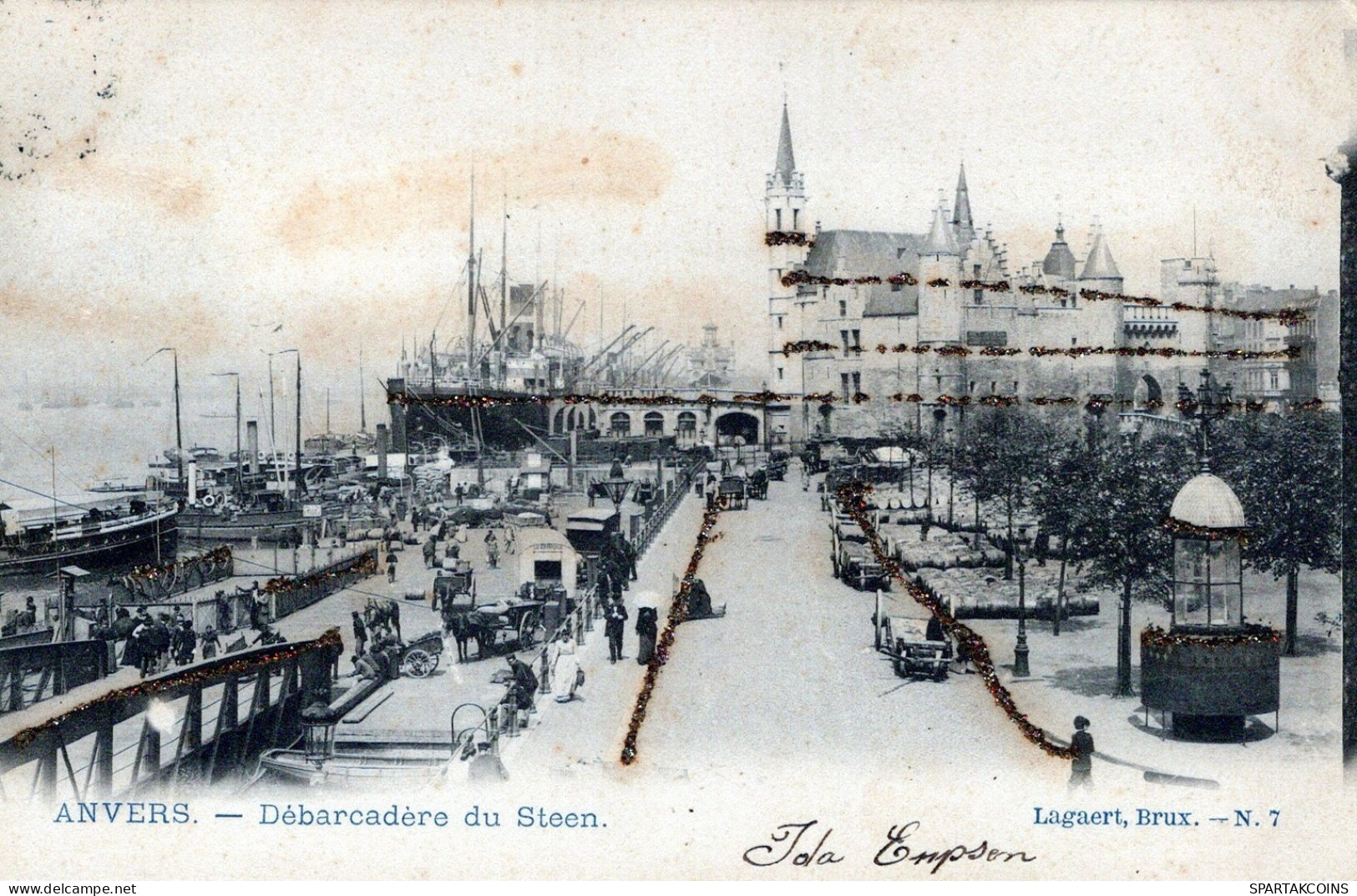 BELGIQUE ANVERS Carte Postale CPA #PAD238.FR - Antwerpen