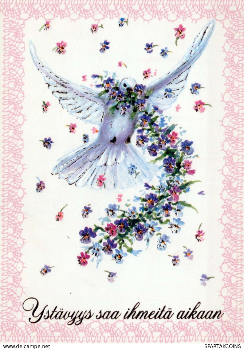 OISEAU Animaux Vintage Carte Postale CPSM #PBR517.FR - Birds