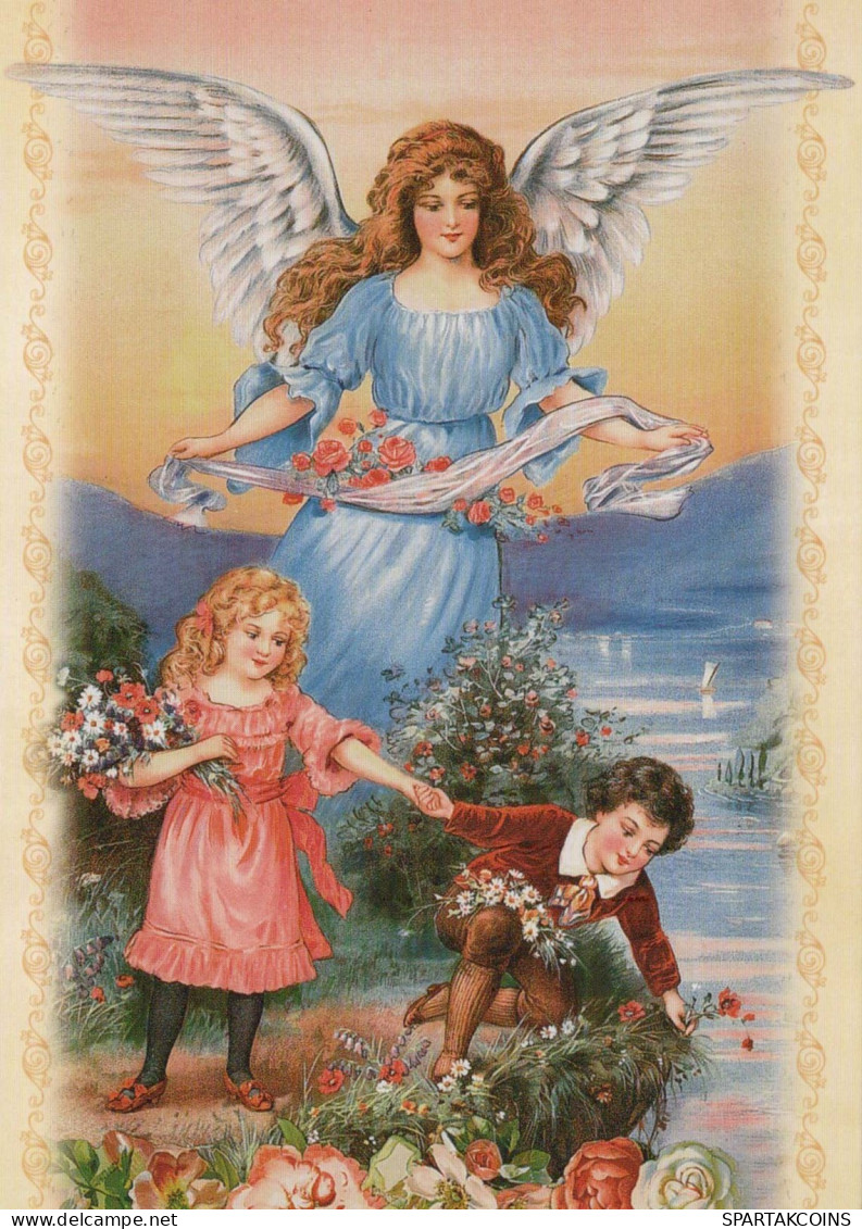 ANGE Noël Vintage Carte Postale CPSM #PBP509.FR - Engelen