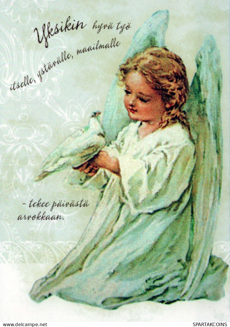 ANGE Noël Vintage Carte Postale CPSM #PBP639.FR - Engelen