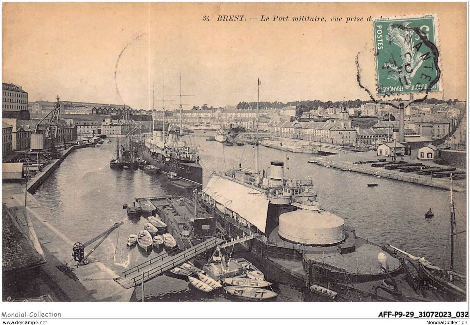 AFFP9-29-0722 - BREST - Le Port Militaire - Brest