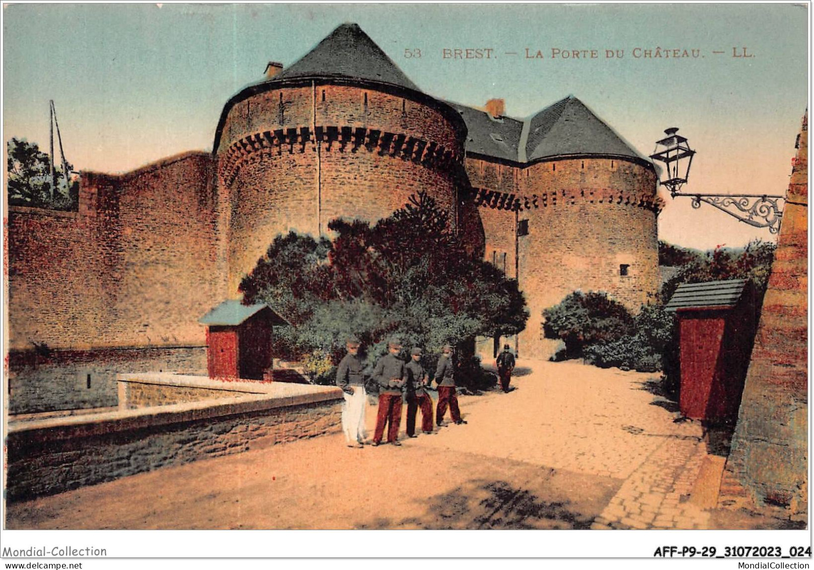 AFFP9-29-0718 - BREST - La Porte Du Château  - Brest