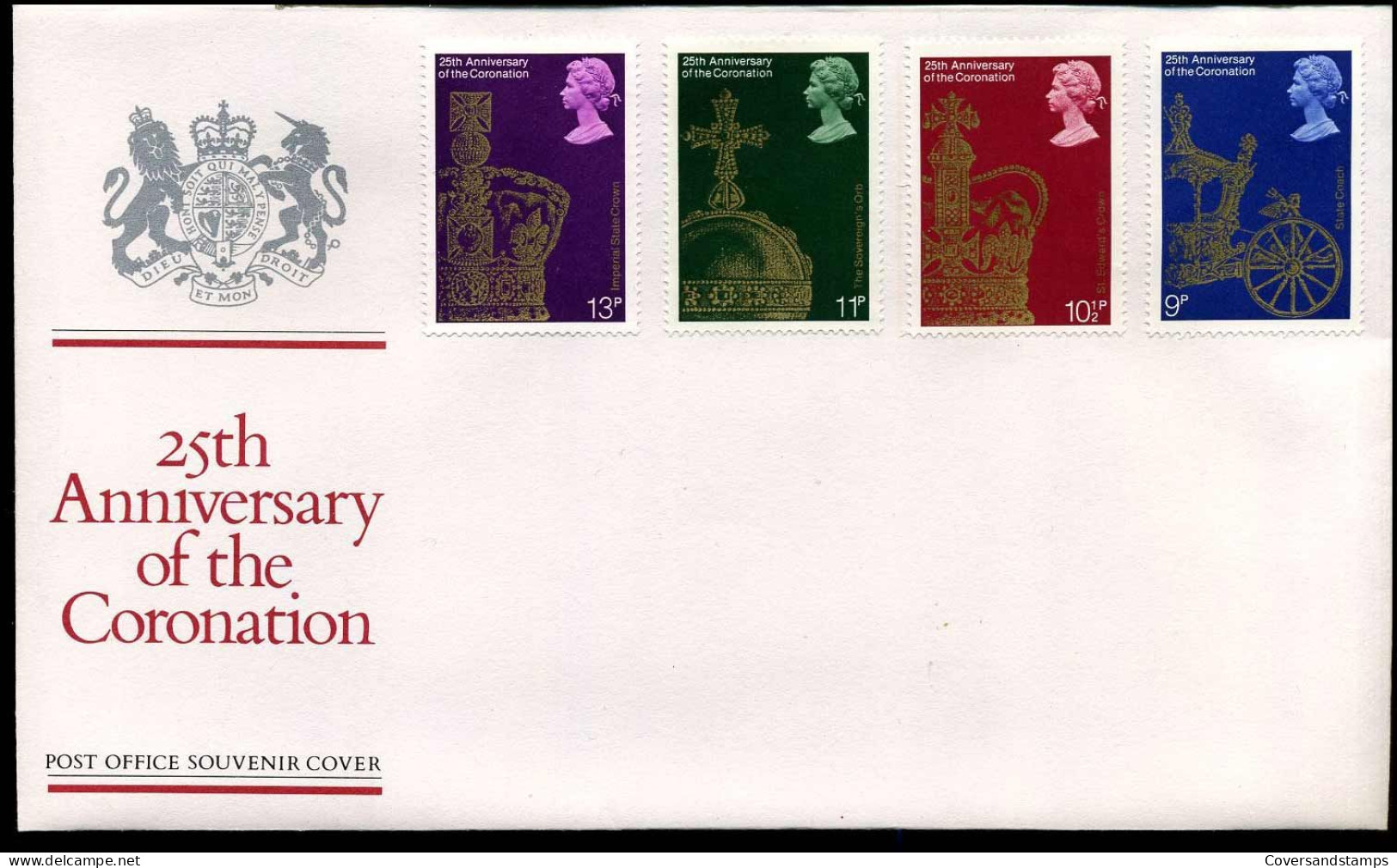Cover -  25th Anniversary Of The Coronation - Covers & Documents