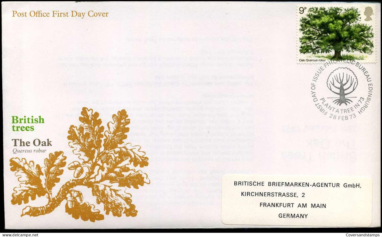 Cover -  British Trees : The Oak - Covers & Documents