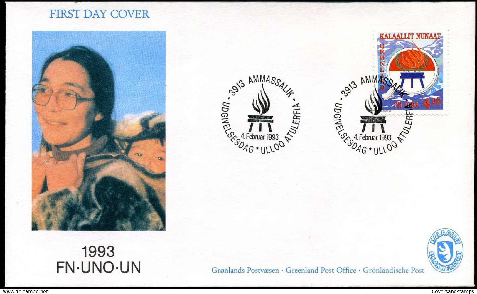 FDC - 1993 FN-UNO-UN - FDC