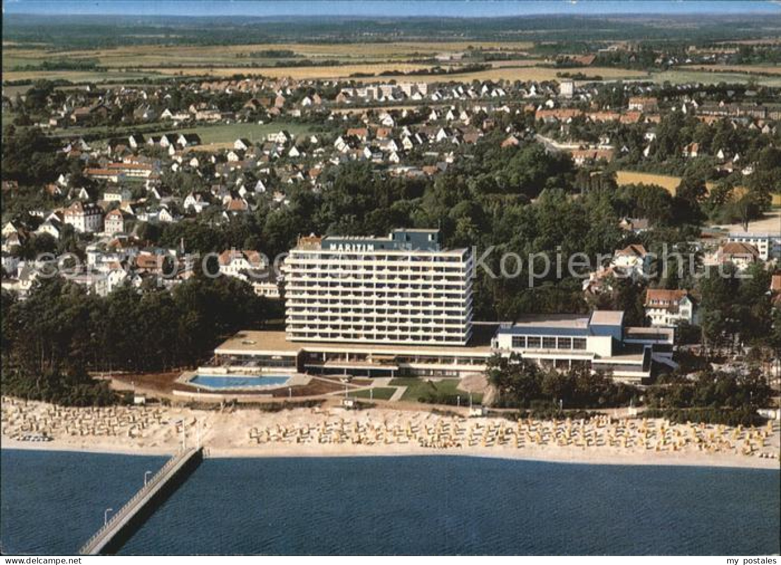 72535998 Timmendorfer Strand Fliegeraufnahme Mit Strand Timmendorfer Strand - Timmendorfer Strand