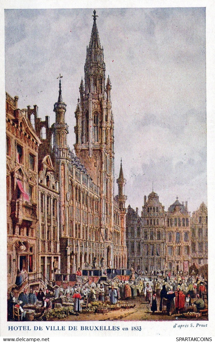 BELGIUM BRUSSELS Postcard CPA #PAD817.GB - Brussels (City)