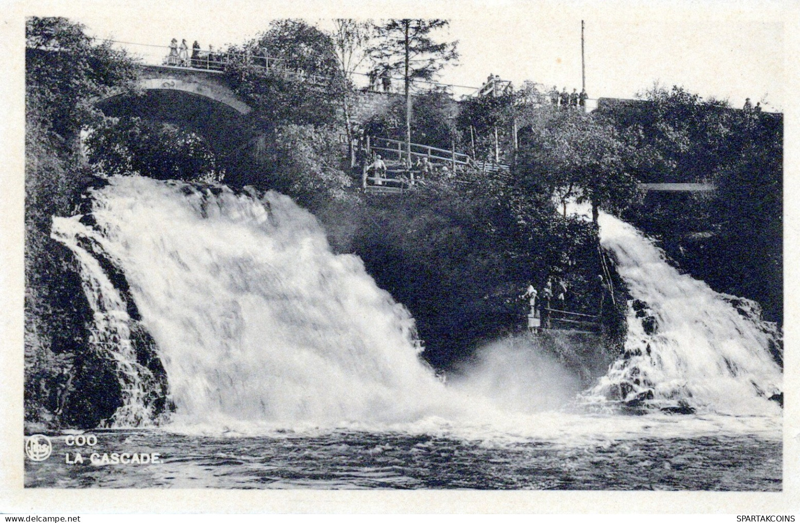 BELGIUM COO WATERFALL Province Of Liège Postcard CPA #PAD173.GB - Stavelot