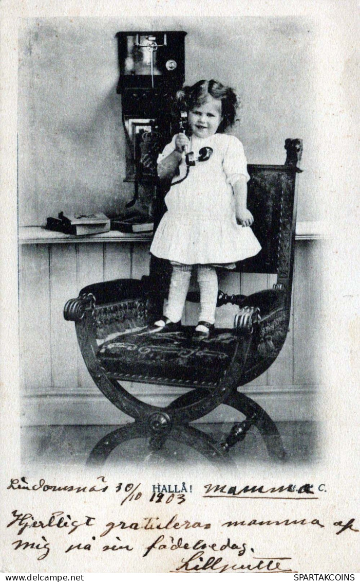CHILDREN Portrait Vintage Postcard CPSMPF #PKG870.GB - Portraits