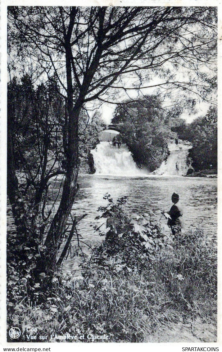 BELGIUM COO WATERFALL Province Of Liège Postcard CPA #PAD041.GB - Stavelot