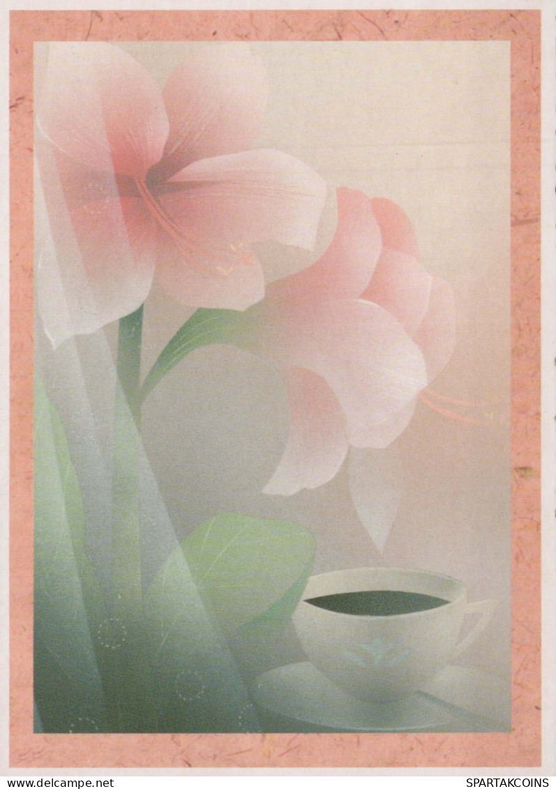 FLOWERS Vintage Postcard CPSM #PBZ586.GB - Fleurs