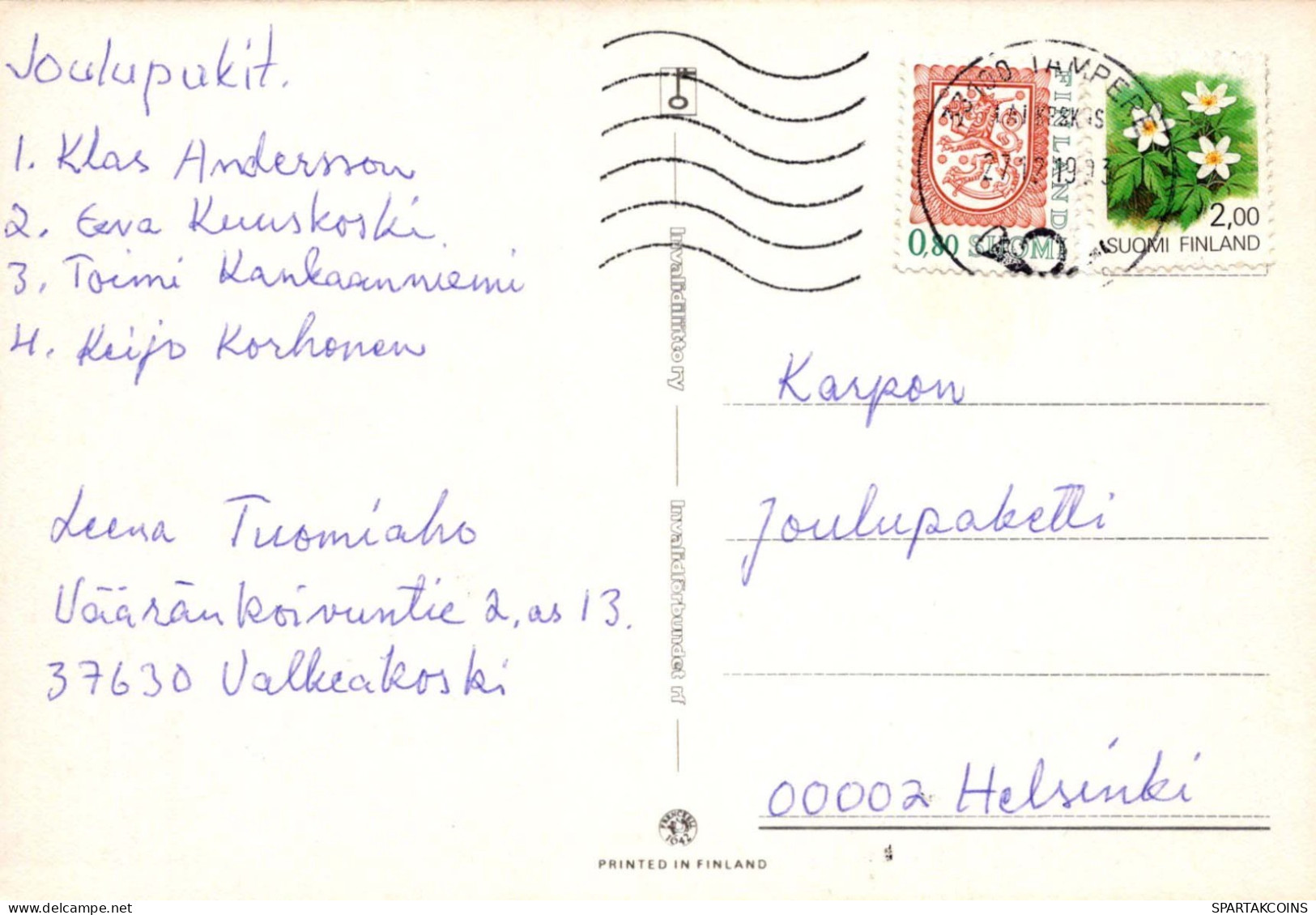 EASTER CHICKEN EGG Vintage Postcard CPSM #PBO632.GB - Easter