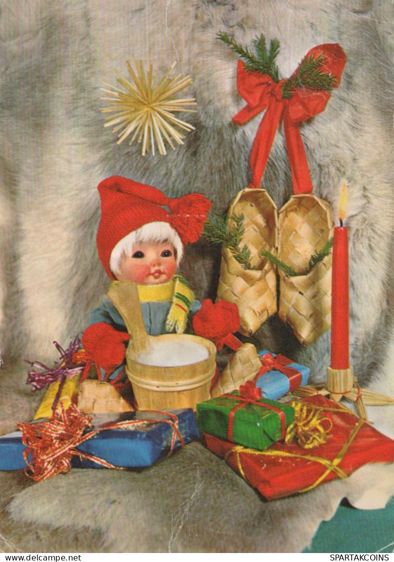 Happy New Year Christmas GNOME Vintage Postcard CPSM #PAY531.GB - New Year