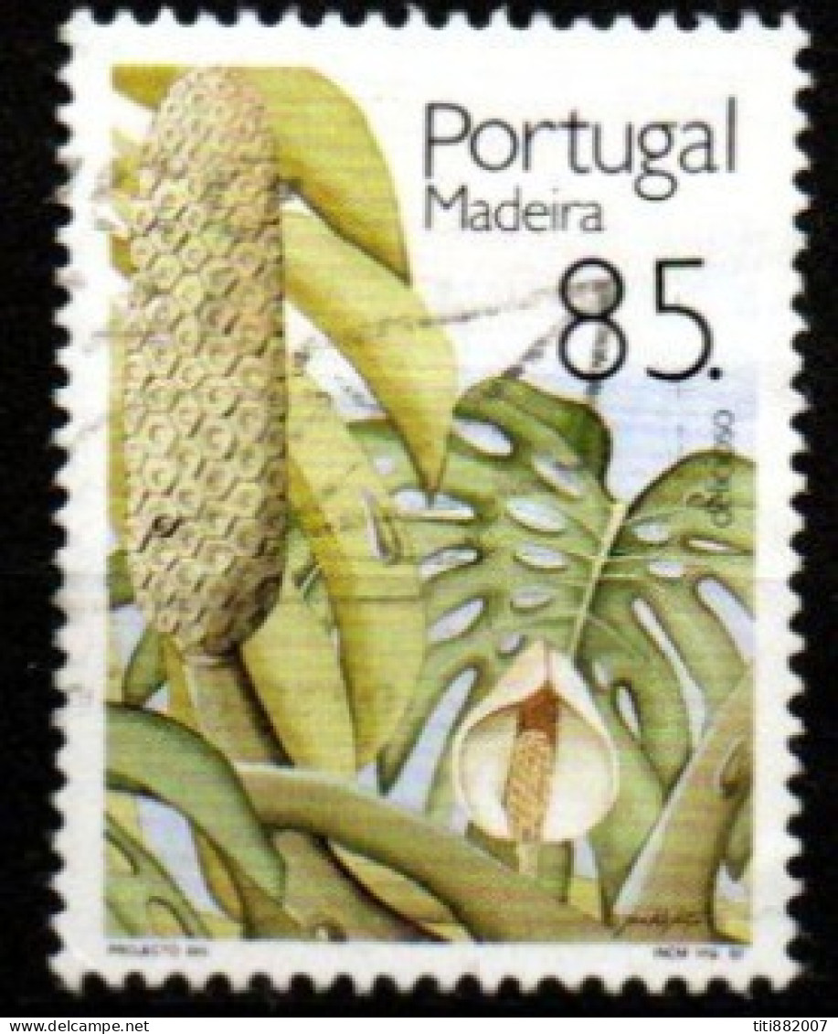 PORTUGAL    -   MADERE  -   1992  .Y&T N° 162 Oblitéré.  Fruit - Madère