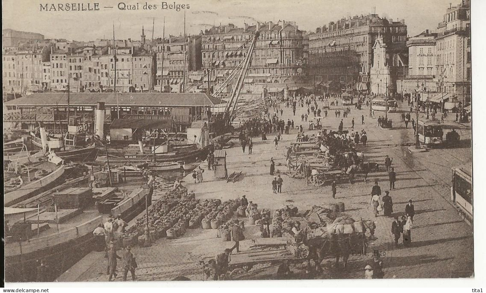 242 - Marseille - Quai Des Belges - Vieux Port, Saint Victor, Le Panier