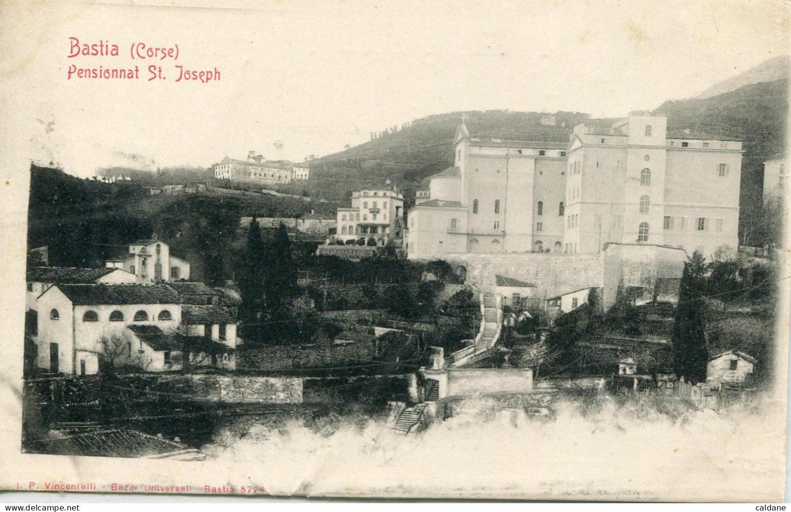 -2B - CORSE  - BASTIA- Pensionnat. St-Joseph - Bastia