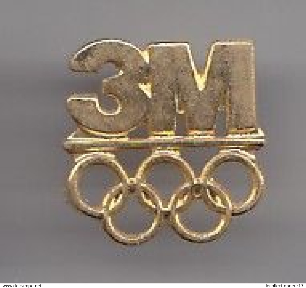Pin's 3M Anneaux Olympiques  Réf 4882 - Other & Unclassified