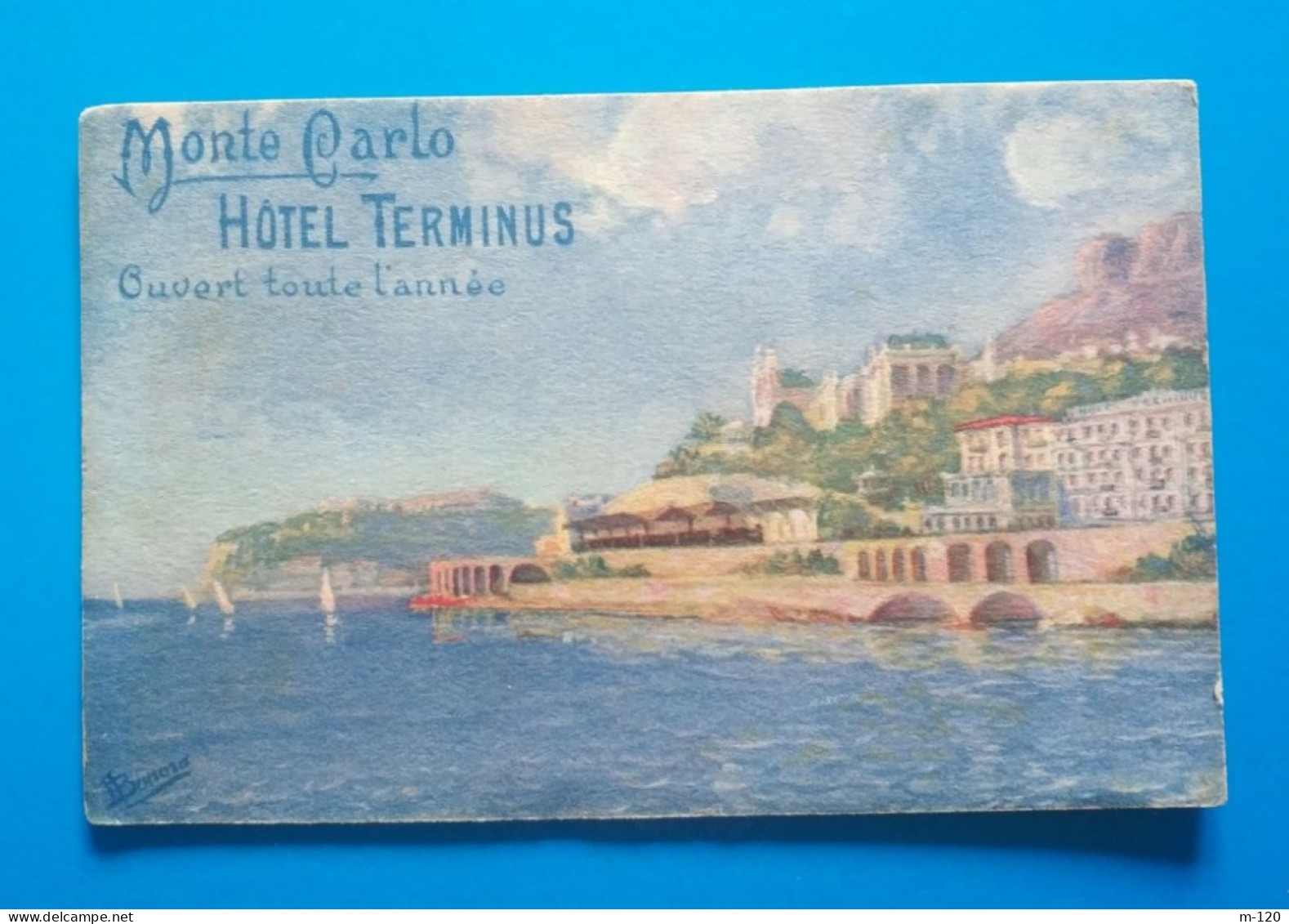 MONTE CARLO - HOTEL TERMINUS. - Monte-Carlo