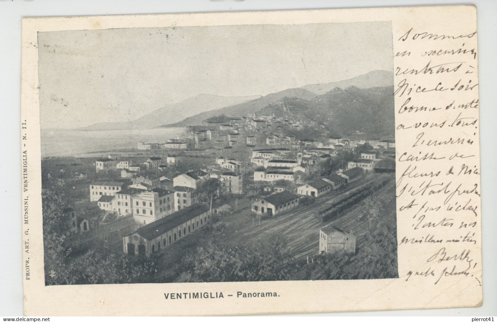 ITALIE - VENTIMIGLIA - Panorama - Sonstige & Ohne Zuordnung