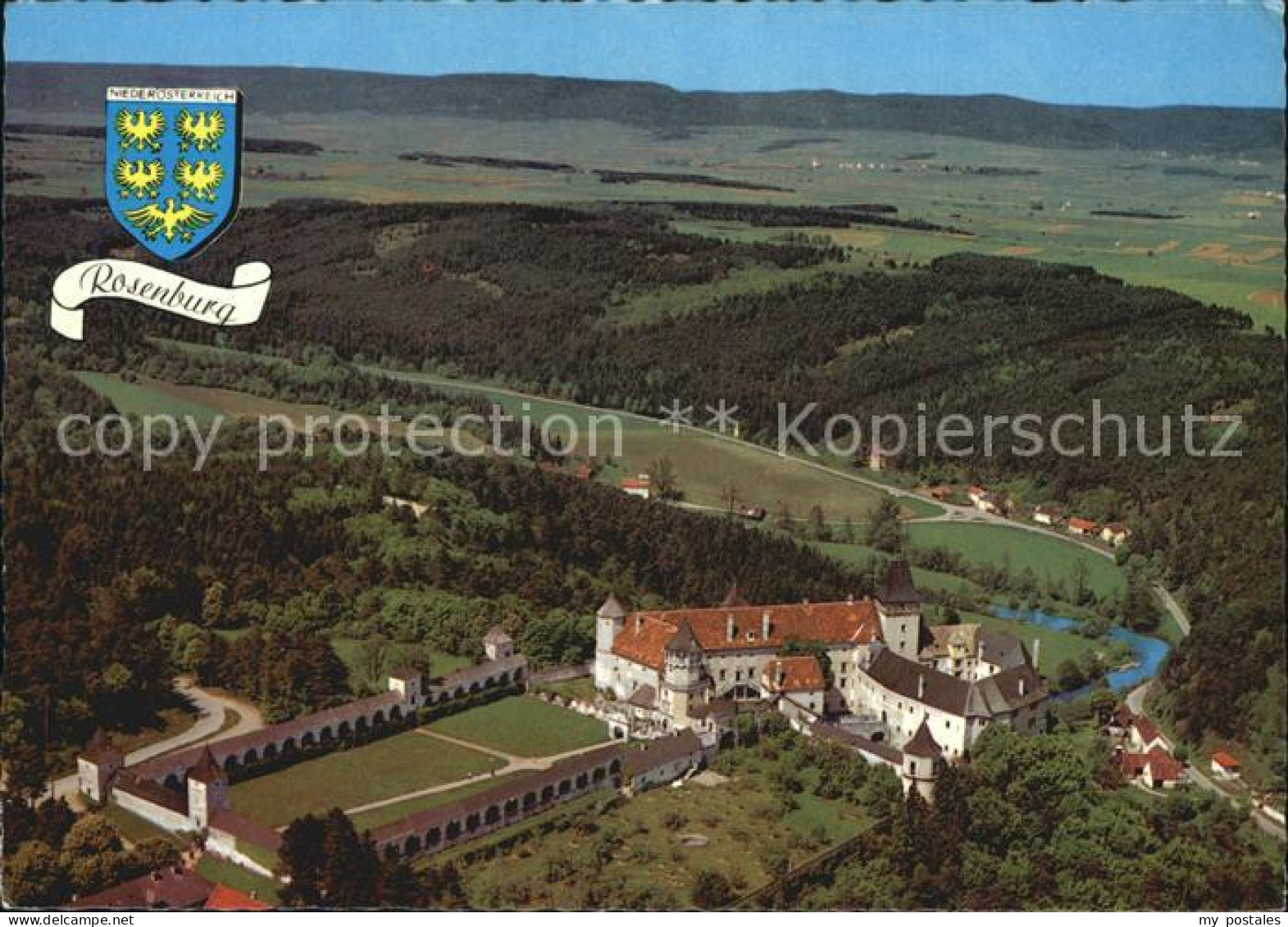 72535317 Rosenburg-Kamp Fliegeraufnahme Burg Rosenburg-Mold - Other & Unclassified
