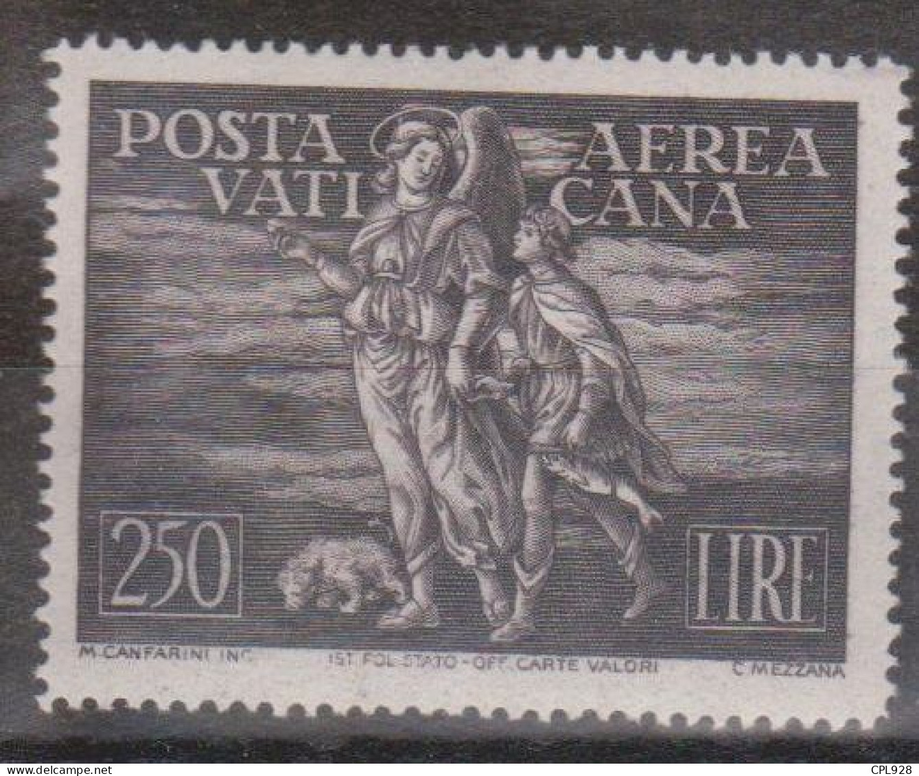 Vatican Poste Aérienne N° PA16 Avec Charnière - Poste Aérienne