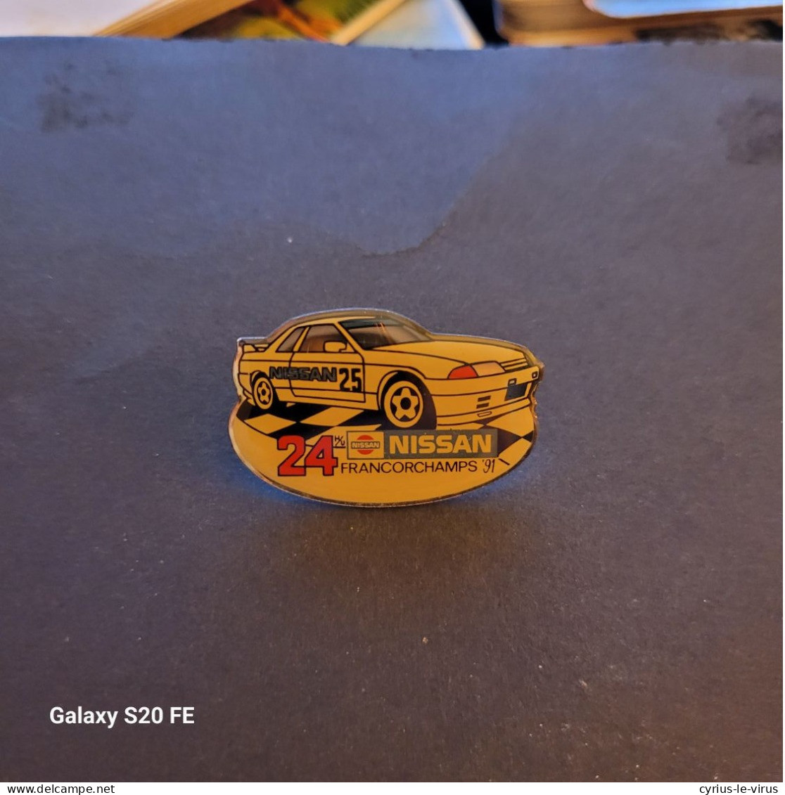 Pin's  ** Nissan  ** 24 Francorchamps 91 - Other & Unclassified