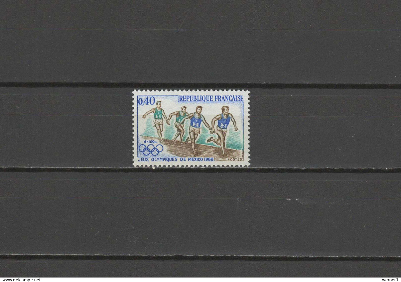 France 1968 Olympic Games Mexico Stamp MNH - Summer 1968: Mexico City