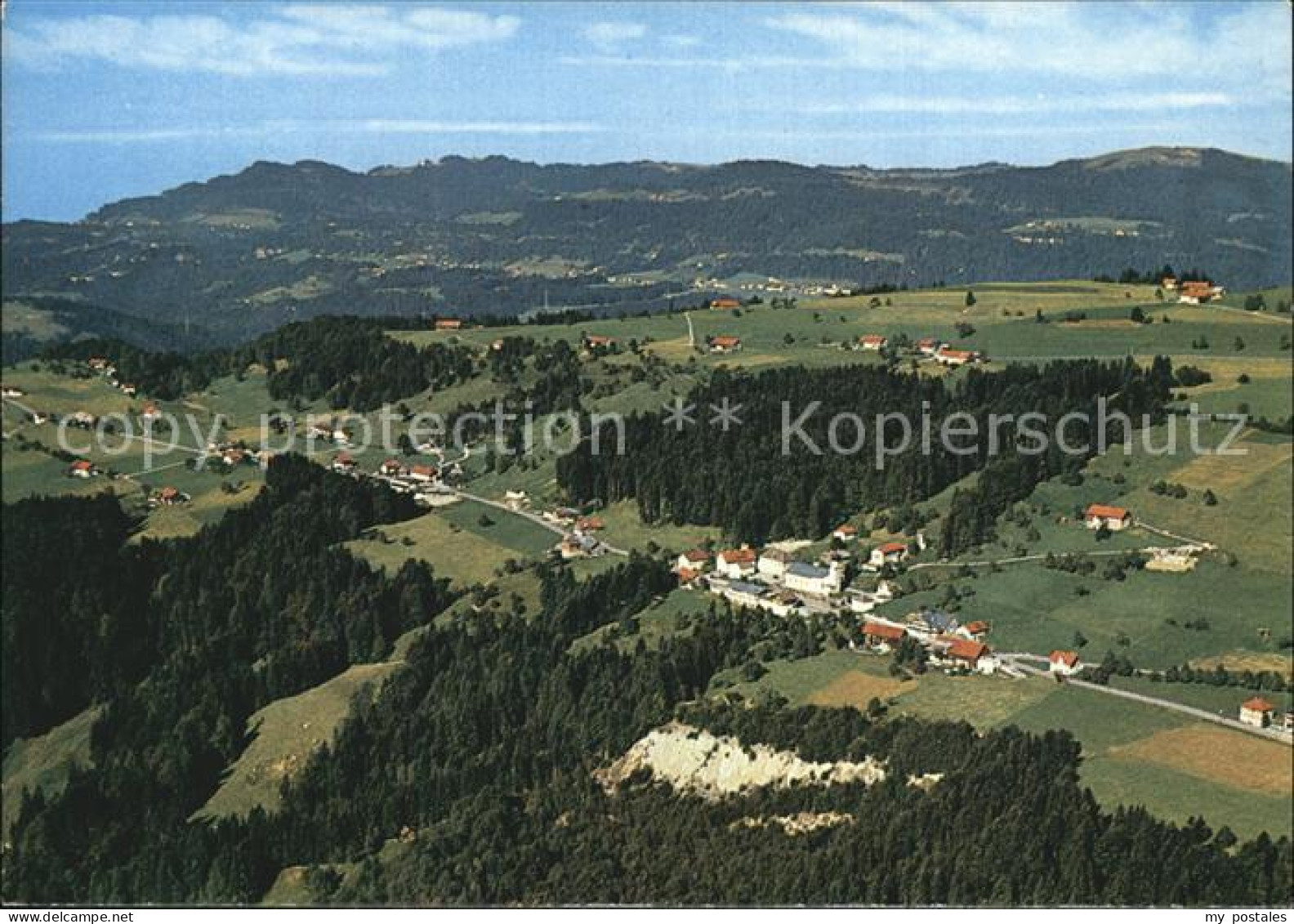 72535182 Doren Vorarlberg Bregenzerwald Fliegeraufnahme Doren - Other & Unclassified