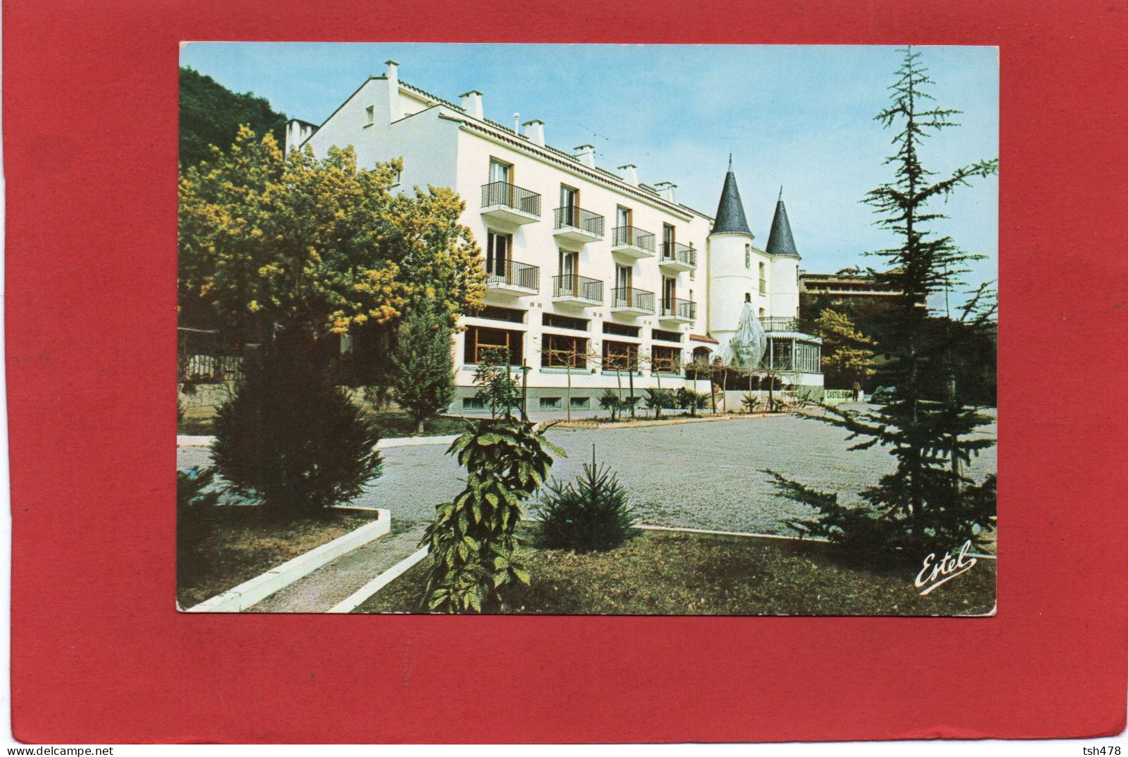 66----AMELIE LES BAINS--Hôtel De Tourisme---CASTEL EMERAUDE---voir 2 Scans - Amélie-les-Bains-Palalda