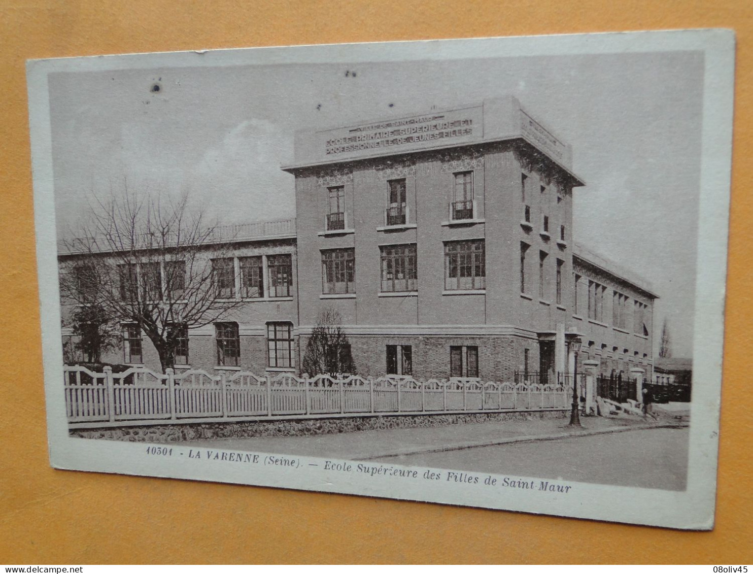 SAINT MAUR Des FOSSES - LA VARENNE SAINT HILAIRE -- Ecole Primaire Supérieure Et Professionnelle De Jeunes Filles - Saint Maur Des Fosses