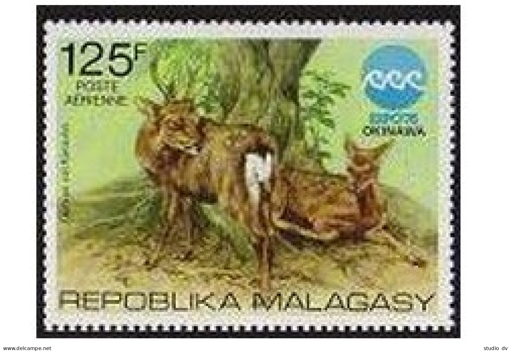 Malagasy C145, MNH. Michel 761. EXPO-1975, Okinawa. Jay. - Madagascar (1960-...)