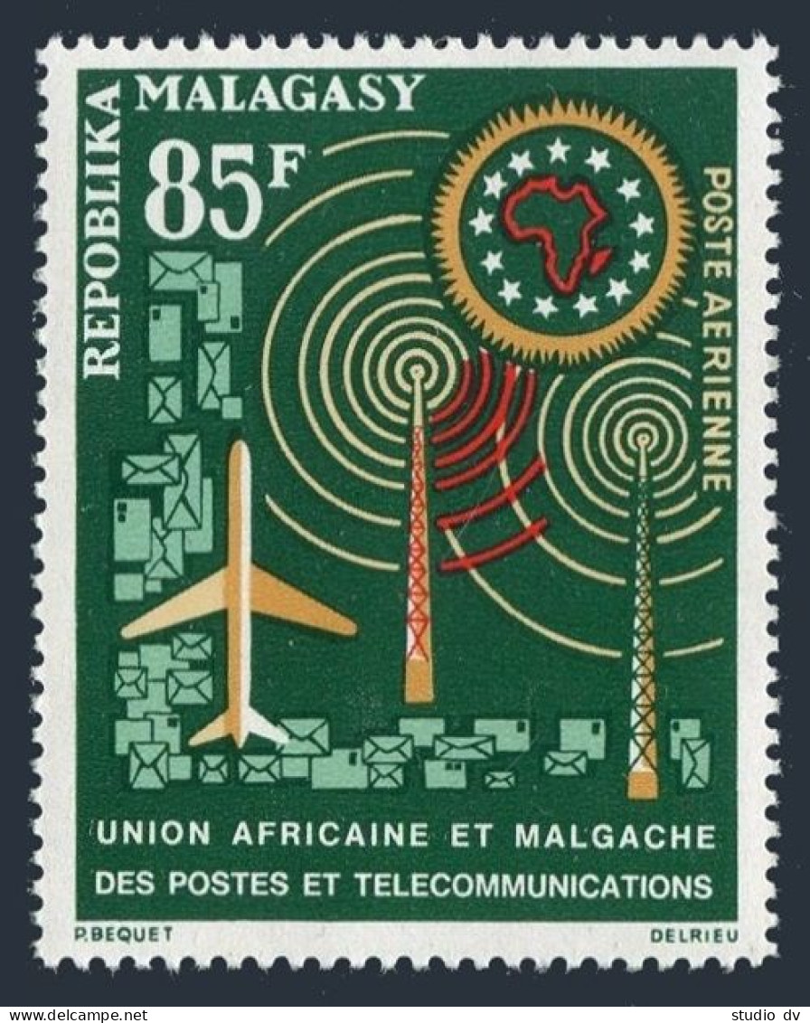 Malagasy C75,MNH.Michel 503. UAMPT.African Postal Union,1963. - Madagascar (1960-...)