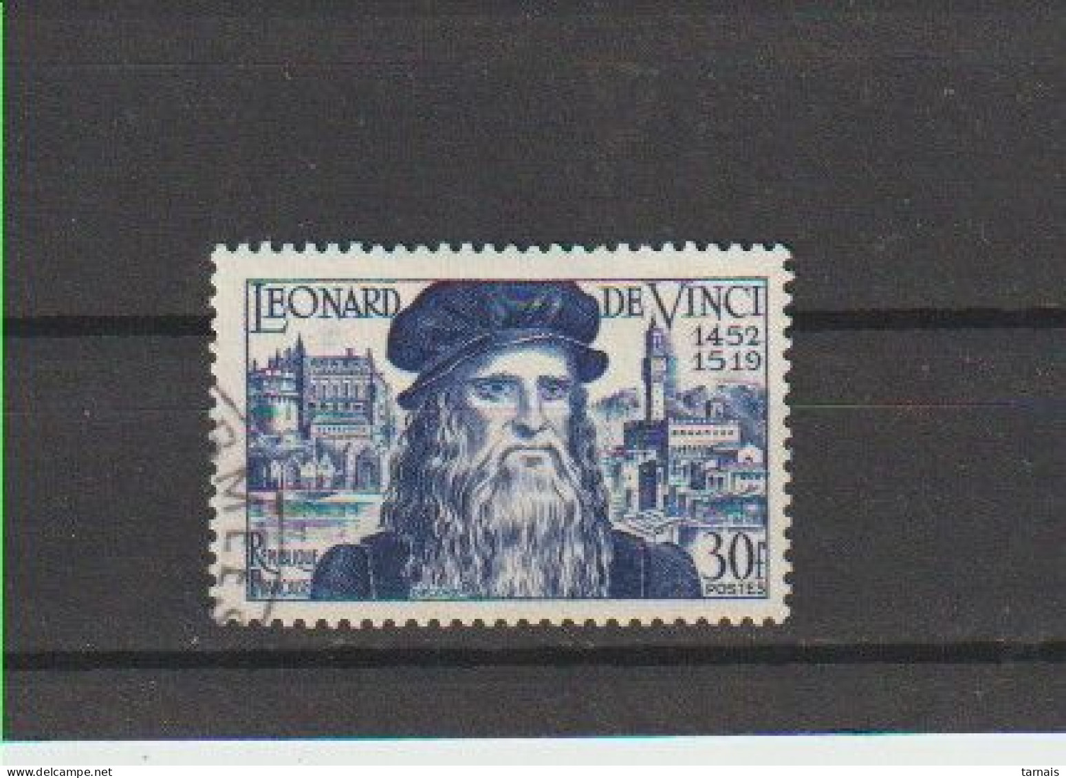 1952 N°929 De Vinci Oblitéré (lot 33) - Used Stamps
